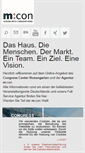 Mobile Screenshot of mcon-mannheim.de